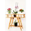 Flower Pot Stand - Flower Pot Rack - Wooden Flower Pot - Garden Decoration