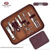 THREE SEVEN (777) 10-Piece Stainless Steel Nail Clipper & Manicure Set