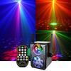 LED Laser Projection Stage Lighting RGBW DJ Disco MIni Party Lights Remote Control for Christmas Wedding Home Club Decoration