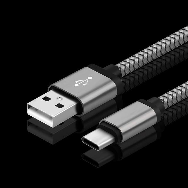 

Прочный зарядный кабель 2 м, USB C Type-C, провод для зарядного устройства для Samsung Galaxy S20 FE S21 Ultra A52 A72 A21s A42 A32 5G A50 A70 A51 A71 A12 1m чёрный