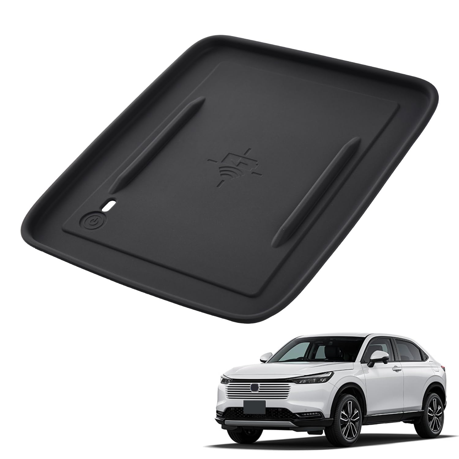 

Auto Spec Совместимый с новым Vezel RV Беспроводная зарядка Центральная консоль Зарядный коврик Силиконовый салон Защищает Салон для хранения Аксессуары для интерьера Honda