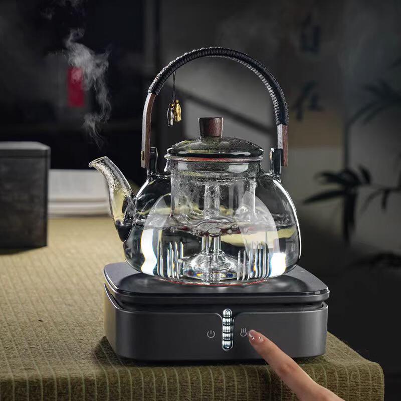 Wutuo Glass Teapot Set with Electric Ceramic Stove