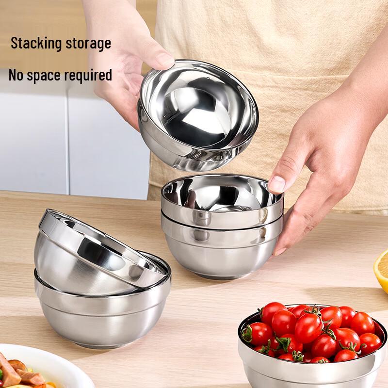 JD Home 304 Stainless Steel Insulated Bowl Set