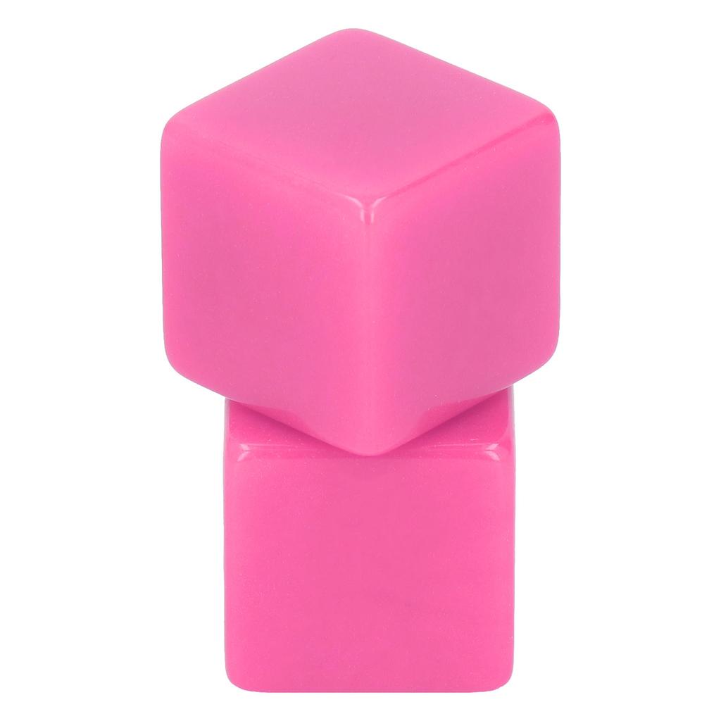 6 st. Blankt Tärningsset Rätvinkliga Plast Hexaedriska Kuber Klassrum Brädspel DIY Matematik Räkning Undervisning Partyfavorit