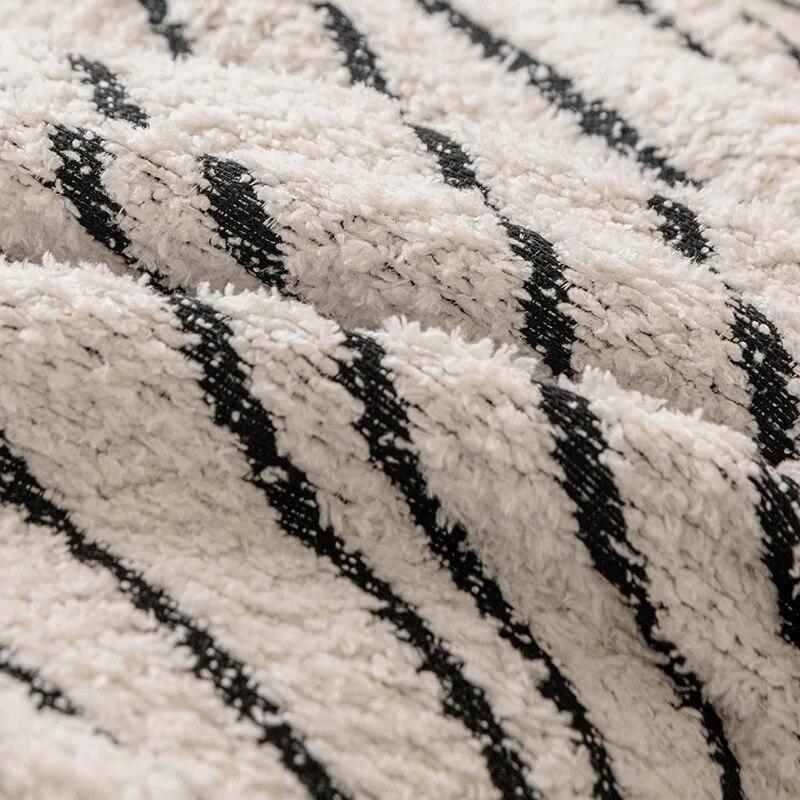 Nordic Sofa Throw Blankets Outdoor Camping Picnic Large Blanket Fit for Four Seasons Leisure Relax Beach Towel Travel Rug