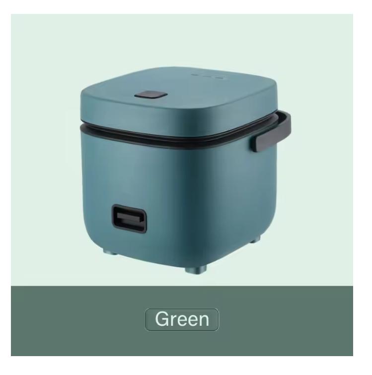 2026 Mini Olla Arrocera Automática para el Hogar Cocina Eléctrica 1-2 Personas Calentador de Comida Vaporera 1.2L Pequeña Olla Arrocera