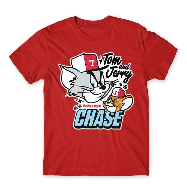 2026 Summer Comic Form Tom and Jerry Image 100 Cotton Printed Oversize Casual Tshirt Adult Children Parentchild Top Homewear