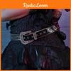 European And American Fashion Water Diamond Buckle Wide Waist Belt For Women With Ins Style Decorative Punk Jeans Belt