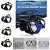Large Frame Snorkeling Goggles Tempered Glass Swimming Glasses Diving Goggles  Swimming