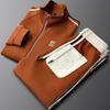 Moda Primavera Autunno Ricamato Uomo Sport e Tempo Libero Giacca Pantaloni Set 2 pezzi Gioventù Street Party Set Uomo