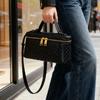 Handgefertigte Gewebte Korbtasche Modische Handtasche Make-up-Clutch Schulter-Crossbody-Tasche für Damen