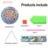 Flower Bird Butterfly DIY 2D Flat Acrylic Diamond Painting Ornaments Double Sided Gem 24cm for Adults Home Garden Wall Hanging