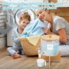 Waschmittelspender, 2,6 Liter Weichspüler-Spender für die Organisation des Waschraums, Acryl Flüssigwaschmittel