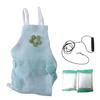 Yousheng Parrot Diaper Clothes with Leash, Parrot Flight Harness Diaper, Reusable Parrot Nappy Clothes, Outdoor Training Harness for Parakeet Budgies