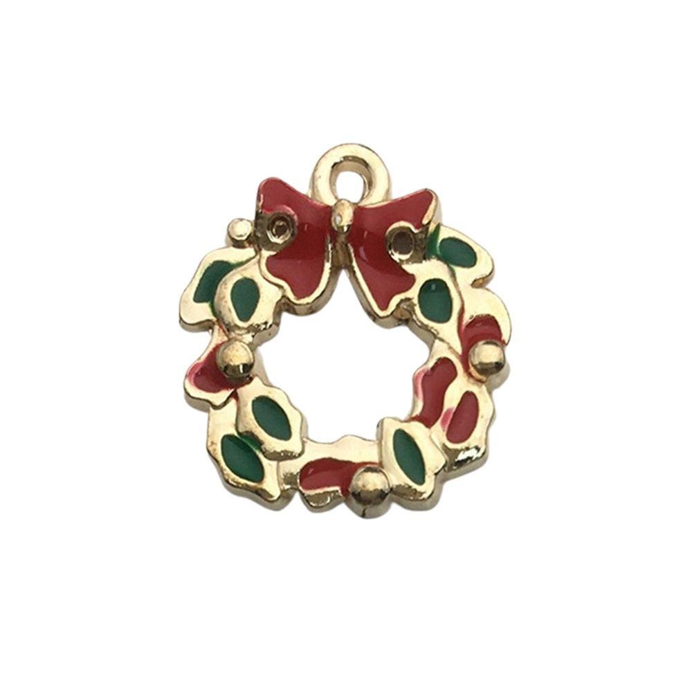 140 Kinds Of Christmas Drips Santa Claus Snowman Snowflake Deer Earrings Bracelet Pendant Diy Jewelry Accessories