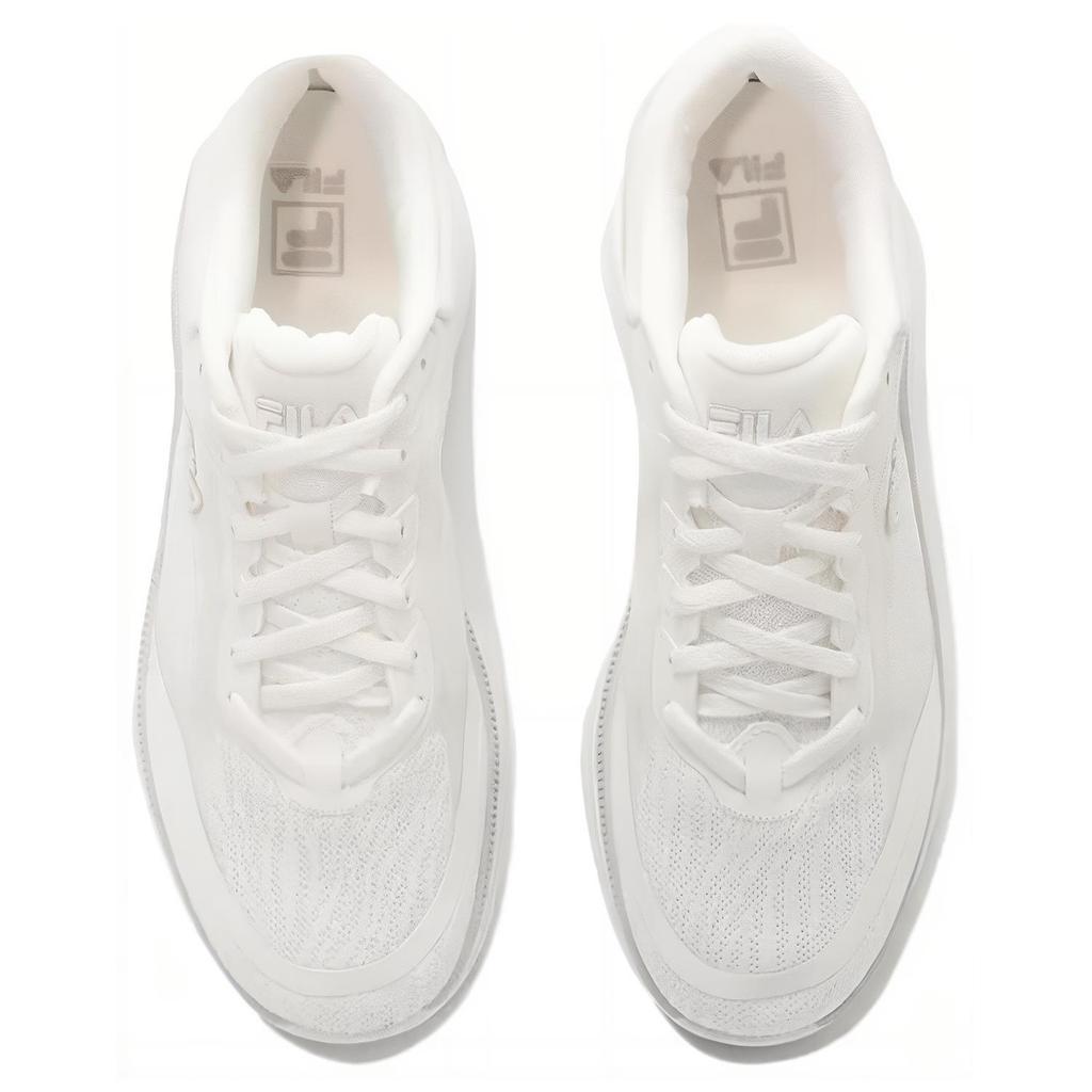 FILA Rgb Outdoor Sports Lightweight Comfortable Shock Absorbing Wear Resistant Low Top Running Shoes Unisex sneaker White 1RM02761G101