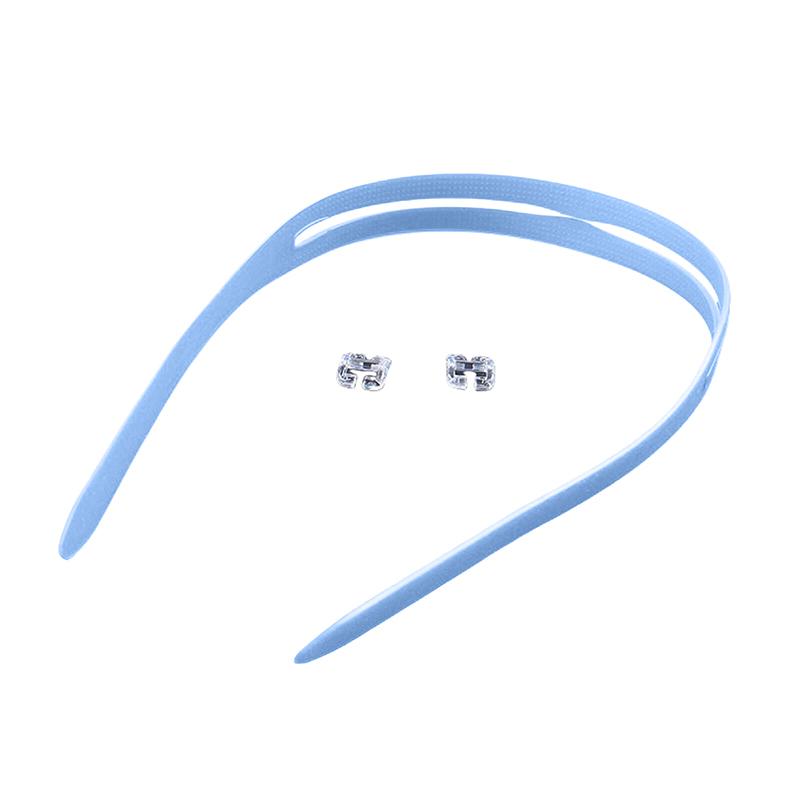 1 Set Universal Strap High Strap Goggles High Elastic Snorkeling Replacement Diving Goggles Silicone Strap Wear