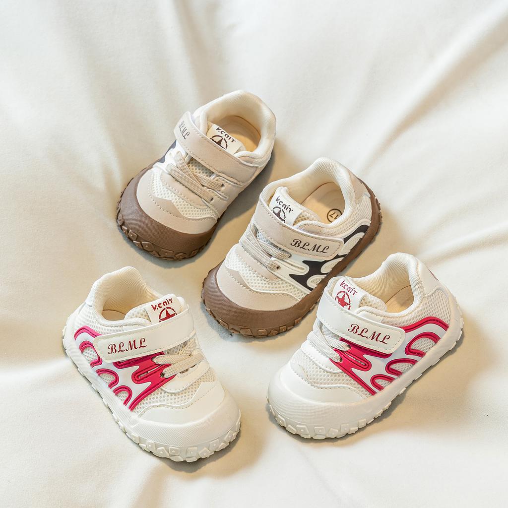 Breathable Toddler Shoes for Girls Soft Sole Baby Shoes for Boys Non-slip and Wear-resistant Sports Shoes