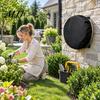 Durable Fabric Hose Holder Shield Garden Reel Cover for Wall Mounted Holder, Heavy Duty Universal Fit Oxford Cover, Waterproof Dustproof Sunproof