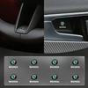 XOWS7 Car Interior Steering Wheel 3D Sticker Logo Car Accessories Tool for Skoda RS Rapid Yeti Karoq Vision Octavia Kodiaq Kamiq Fabia