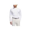 Adidas Cold.Rdy Mock Neck Pullover Long Sleeve T-Shirt Men Tops White IT0144