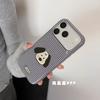 Plaid cute puppy ins15 for 17pro apple 17ProMax mobile phone case iPhone16