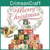 Colorful Advent Calendar Candy Box Perfect For Christmas Countdown And Gift Giving