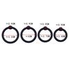 4PCS Penis Rings Cock Rings Penis Sleeve Penis Trainer Delay Ejaculation High Elasticity Time Lasting Sex Toys For