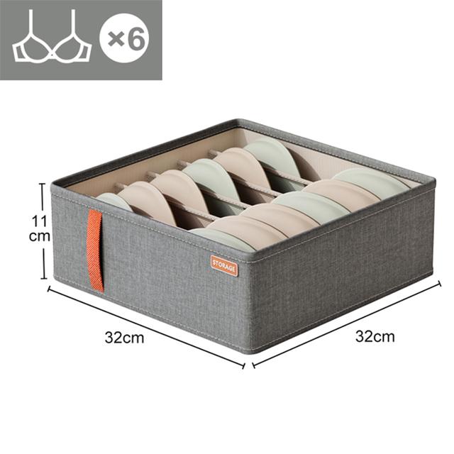 Closet Organizer Underwear Drawer Organizer Socks Bra Clothing Storage Box Wardrobe Organizer Clothes Cabinet Drawer Organizers