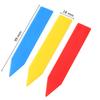 100pcs Garden Plant Labels PVC Plant Tags Nursery Markers Flower Pots Seedling Labels Tray Mark Tools Pot Waterproof Colorful