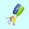 Baby Toy Musical Car Key Vocal Smart Remote Car Voices Pretend Play Educational Toys for Children Baby Music Toys