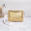 Geantă Minimalistă Crossover pentru Femei, Geantă la Modă cu Un Singur Umăr și Crossbody, Portofel Multifuncțional pentru Exterior, Paiete Creative cu Mărgele