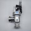 KF Vacuum Pneumatic Flapper Valve L Type GDQ High Vacuum Angle Valve KF16 KF25  220V and 24V