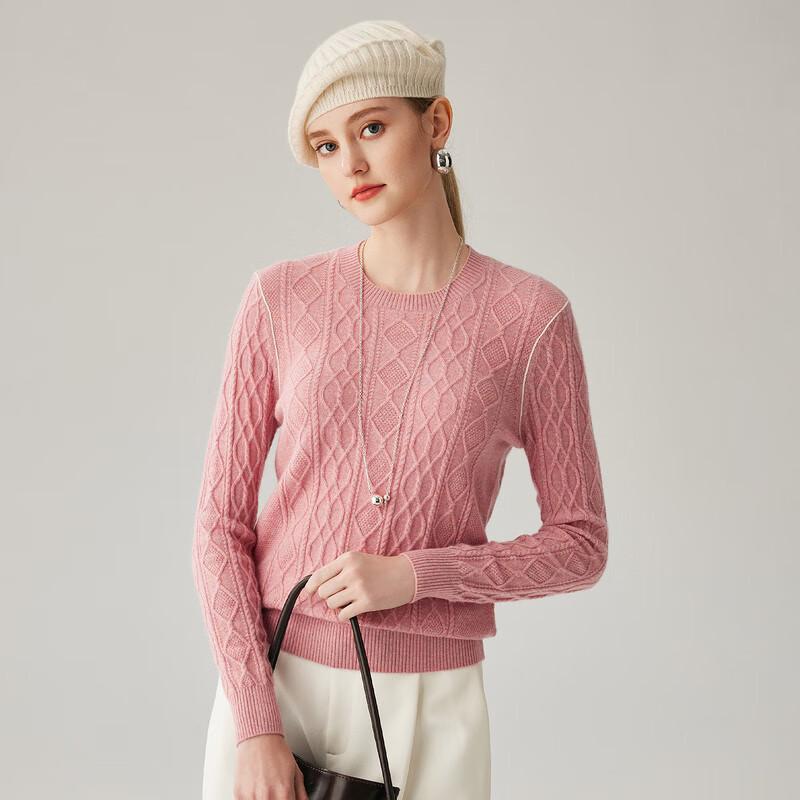 Zhaojun Women's Twisted Cashmere Knit Sweater