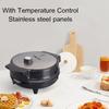 220V Household Waffle Machine Household Homemade Breakfast Sandwich Machine Adjustable Temperature Control Electric Cake Bell