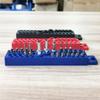 39 Hole Screwdriver Accessory Holders for 1/4Inch Hexagonal Bit Toolbox Organization Storage Solution
