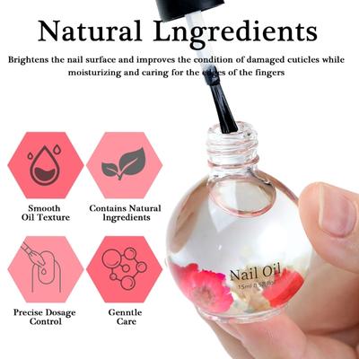 Professional Strength Cuticle Oil For Soft Healthy Nails Moisturizing Oil Plant Base