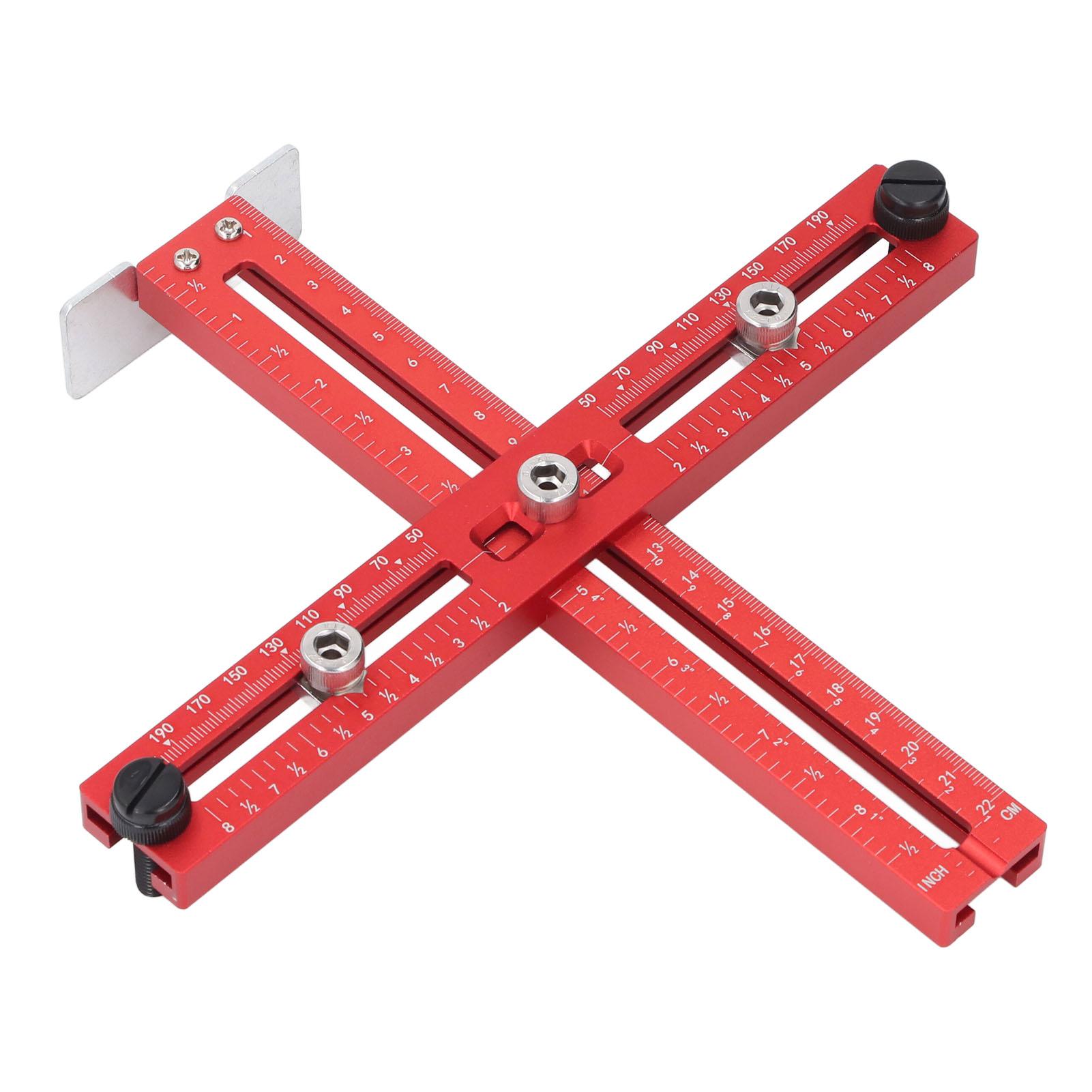 

Шаблон для фурнитуры шкафа из алюминиевого сплава, регулируемая ручка, инструмент для встряхивания, ящики, пробойник, локатор