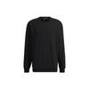 Neo Sweatshirts Men's Black Crew Neck Moderate Regular H14216