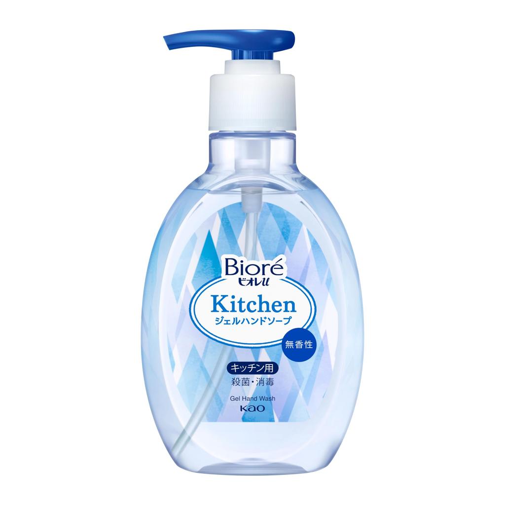 Biore U Kitchen Hand Gel Soap Unscented Pump,