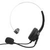 Call Center Headset with Microphone Hands Free Noise Cancelling Monaural Earpiece with 3.5mm Interface for Desk