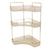 3 Tier Makeup Shelf Organizer Easy Access Aesthetic Corner Bathroom Countertop Organizer for
