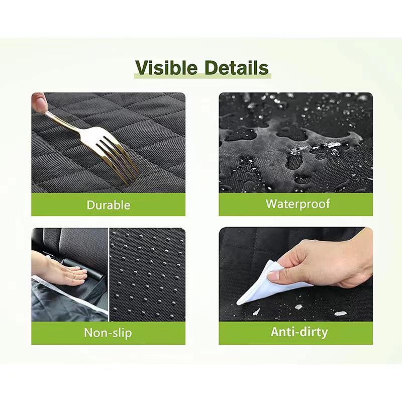 Waterproof Pet Car Seat Cover - Anti-Dirty & Anti-Scratch Cushion