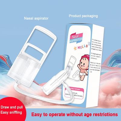 Baby Nasal Aspirator Powerful Hand Pump Nose Sucker Quiet Manual Nose Suctioners For Babies Baby Nasal Sucker Aspirator Snot
