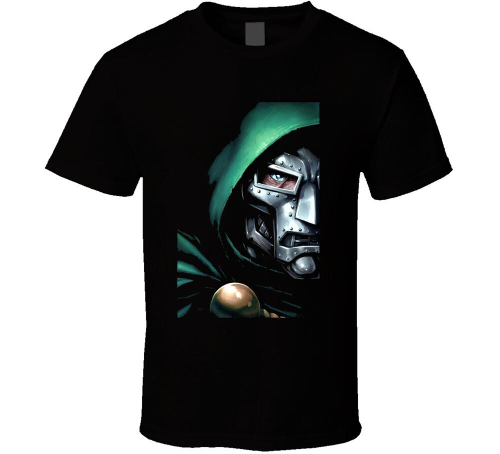 Doctor Doom Comics Villain T Shirt Mens Womens Tees Top L