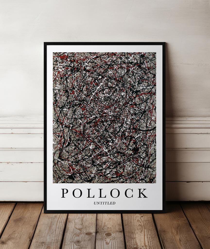 Plakat Jackson Pollock abstrakcja