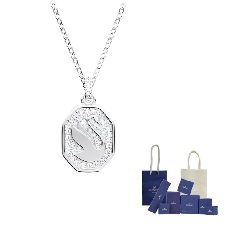 Swarovski Swan Necklaces Women`s Silver 5621098