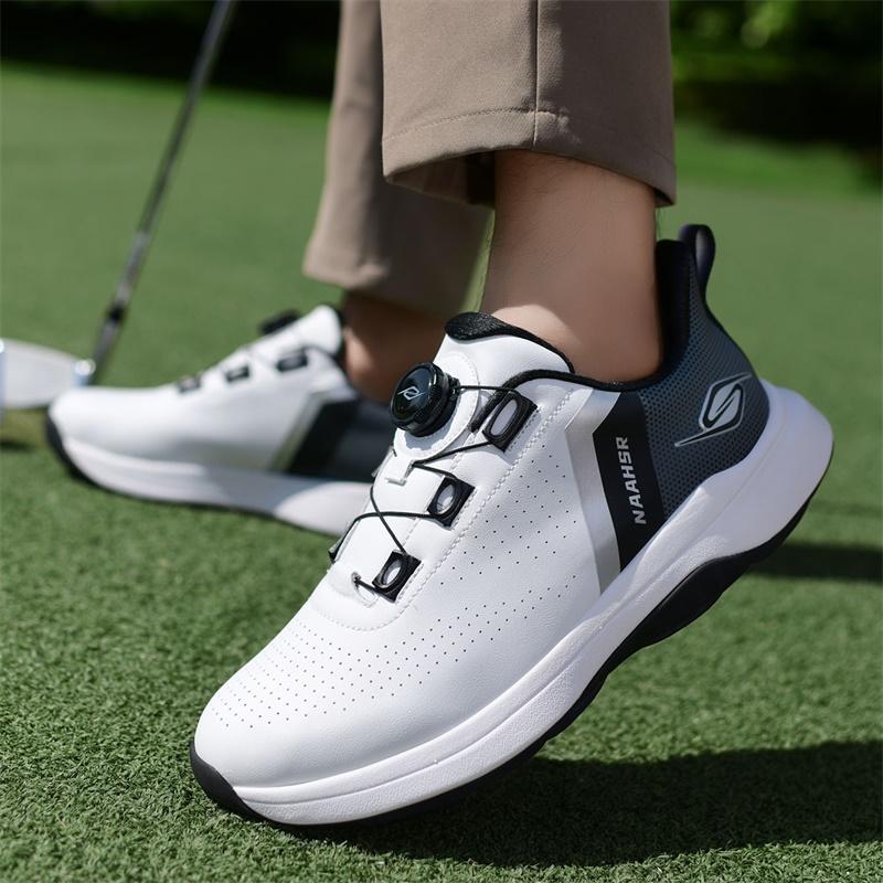 Comfortable Breathable Simple Casual Shoes Air-Cushioned Sole for Outdoor Cycling And Golfing