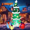Christmas Decorations Inflatable Model Built-in LED Lights Inflated Toys Ornament Xmas Party New Year Garden Yard Outdoor Decor