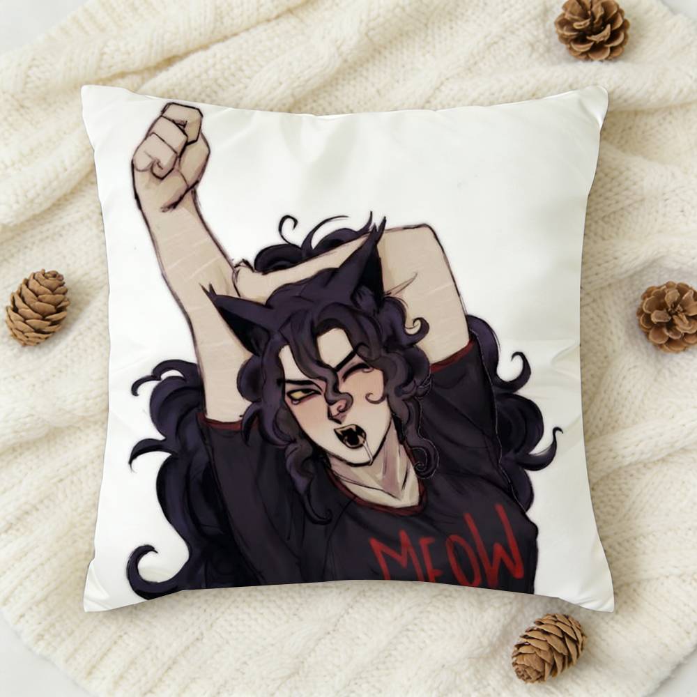 Horror Game Jjohn Ddoe Doublesided Printed Square Decorative Cushion Cover for Sofa Living Room Home Decor